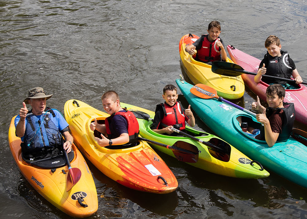 Kayaking